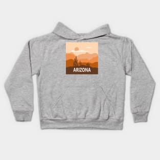 arizona cactus Kids Hoodie